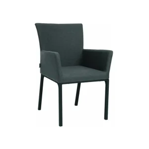 Armchair Artus Black Kristall