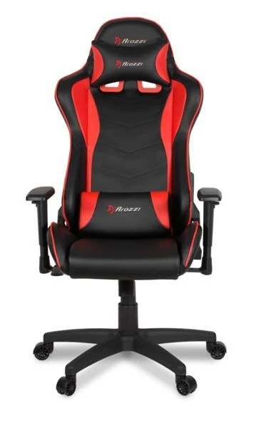 Arozzi sedia gaming mezzo v2 similpelle colore nero e rosso - MEZZO-V2-RED