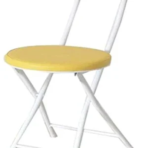 AYU Seggiolone Pieghevole Imbottito Portatile aggiornato Securi Lock Colazione Cucina Sgabello da Bar Sedile Schienale Mor...