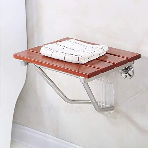 BAIHAO Sedili per Doccia Parete Sedie Pieghevoli per Bagno Sedia per Doccia da Bagno Sgabello Sedile salvaspazio per WC co...