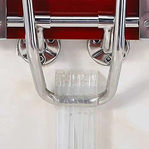 BAIHAO Sedili per Doccia Parete Sedie Pieghevoli per Bagno Sedia per Doccia da Bagno Sgabello Sedile salvaspazio per WC co...