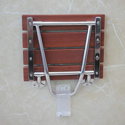 BAIHAO Sedili per Doccia Parete Sedie Pieghevoli per Bagno Sedia per Doccia da Bagno Sgabello Sedile salvaspazio per WC co...