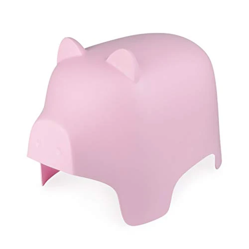 Balvi Sgabello Piggy Colore Rosa Forma di Maiale. per Interni ed Esterni. Plastica PP
