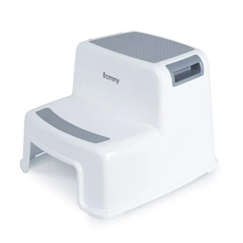 BAMNY Sgabello Antiscivolo Progettato Appositamente per i Bambini,