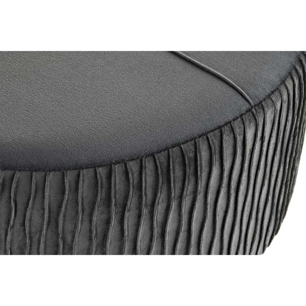 Banqueta DKD Home Decor Cinzento Natural Cinzento escuro Madeira 80 x 46 x 38 cm