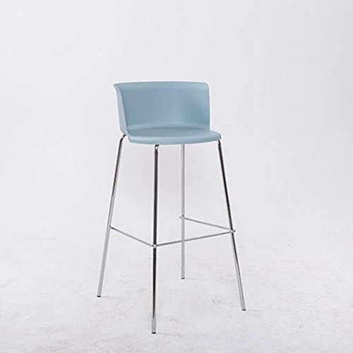 Bar chair High Chair PP Materiale Schienale Semplice e Moderno Antiscivolo Stabile Forte carico-Cuscinetto Adatto la casa...