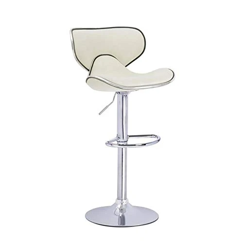 Bar chair Sgabello Alto PU Materiale di Stile Europeo Semplice Schienale Regolabile Altezza Girevole Antiscivolo casa Coff...