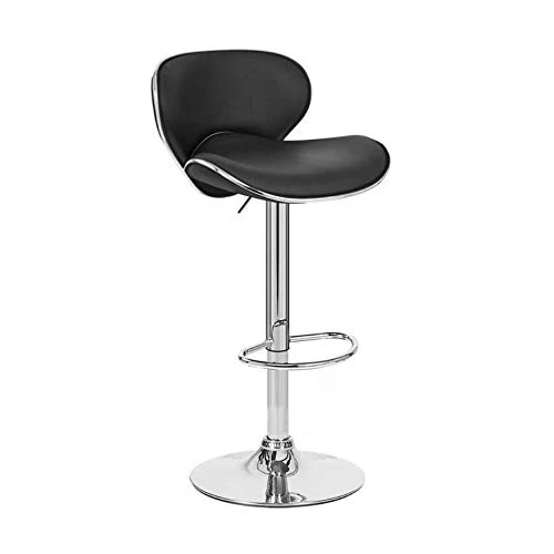 Bar chair Sgabello Alto PU Materiale di Stile Europeo Semplice Schienale Regolabile Altezza Girevole Antiscivolo casa Coff...