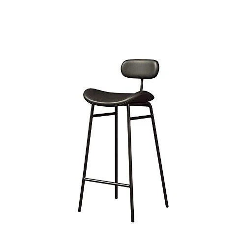 Sgabelli da Bar con Schienale Moderno E Minimalista Schienale per La Casa Sgabelli Alti Front Desk Cafe Sedia da Bar Ferro...