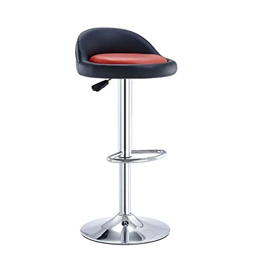 SZQ-Sgabelli da Bar PU Pranzo Sgabello, Altezza Regolabile Low Back Alto Sgabello con poggiapiedi Utilizzato Cafe Bar Home...