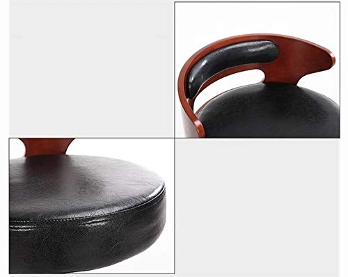 SZQ-Sgabelli da Bar Schienale Sedia, Cucina Domestica Sgabello Living Room Bar Stool Coffee Shop Ristorante Sollevamento S...
