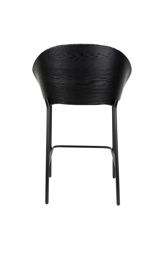 Barstuhl Rodin Bouclé Black