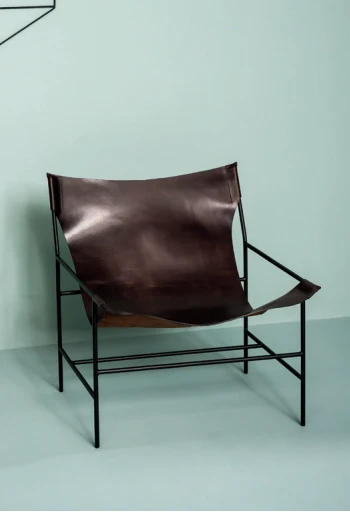 Sedia Leggia Hydro pelle Baxter