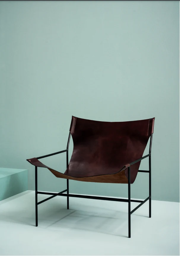 Sedia Leggia Hydro pelle Baxter