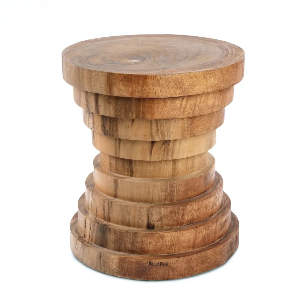 Lo sgabello Mazu - Naturale BAZAR BAZAR