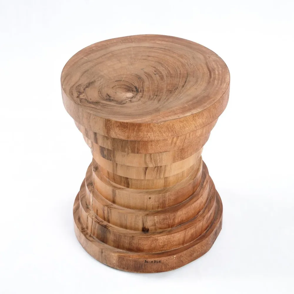 Lo sgabello Mazu - Naturale BAZAR BAZAR