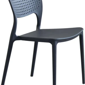 BELLA - sedia plastica Antracite Milani Home