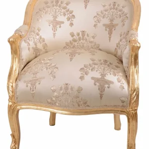 BERGERE EN CONFESSIONAL POLTRONA BAROCCA ORO CHIARO