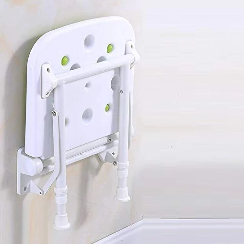 BHBXZZDB Sgabello Pieghevole da Bagno, Sgabello da Seduta Sedia da Parete Sgabello da Doccia Sedia Pieghevole Sedia da Par...