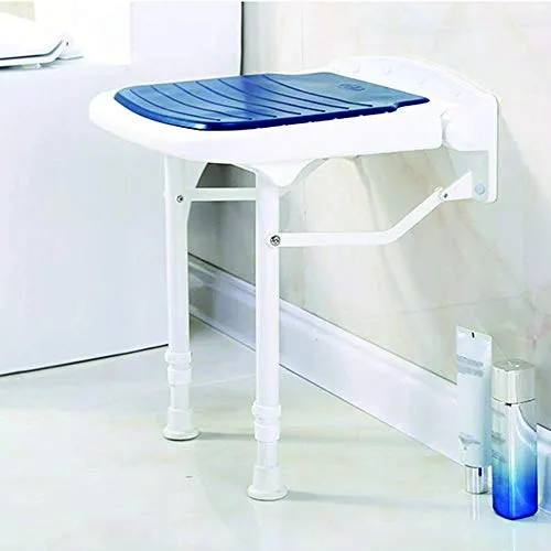 BHBXZZDB Sgabello Pieghevole da Bagno, Sgabello da Seduta Sedia da Parete Sgabello da Doccia Sedia Pieghevole Sedia da Par...