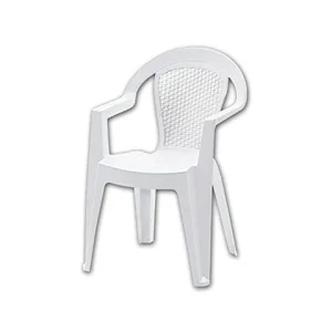 Bianco sedia ischia 57x58,5x81,5cm