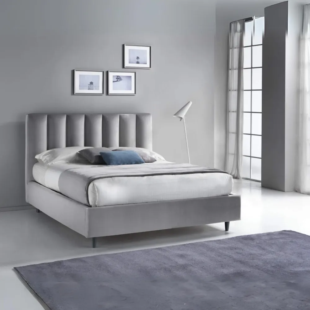 Letto contenitore "Parigi" microfibra BibiRelax