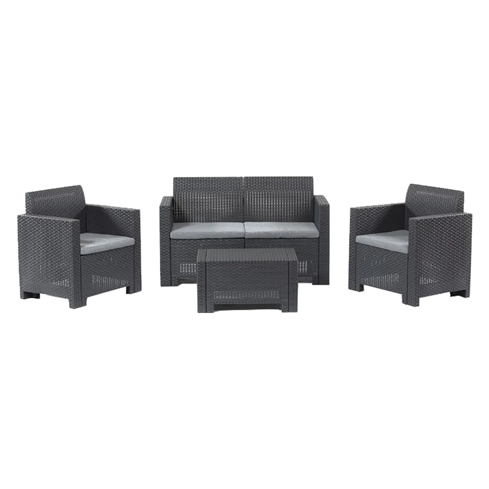 BICA - Set Da Giardino Polipropilene 'Nebraska Ii' Tortora COD. 6129566
