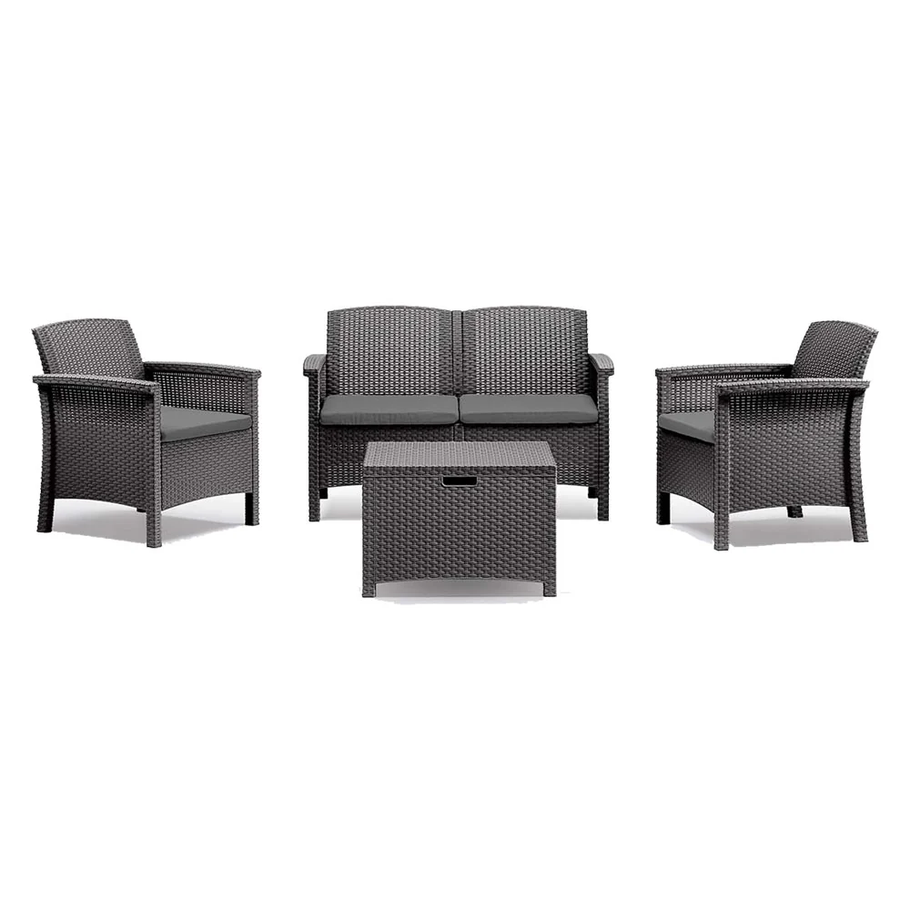 BICA - Set Da Giardino Polipropilene 'Venezia Ii' Marrone COD. 6129605