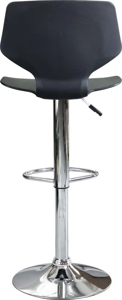 BIFF - set di 2 sgabelli alti metallo Nero Milani Home