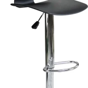 BIFF - sgabello moderno da bar e sala da pranzo Nero Milani Home