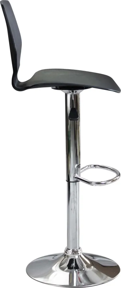 BIFF - sgabello moderno da bar e sala da pranzo Nero Milani Home