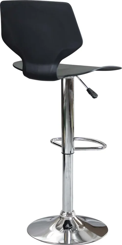 BIFF - sgabello moderno da bar e sala da pranzo Nero Milani Home