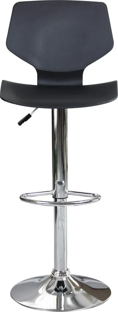 BIFF - sgabello moderno da bar e sala da pranzo Nero Milani Home