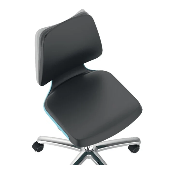 BIMOS Labsit sedia girevole con rotelle Scocca blu ( 9000454070 )