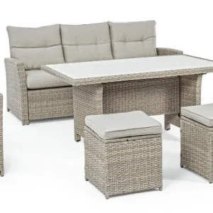 Bizzotto set 6Pz Salotto C/C Ariel Natural Ordinabile Telefonicamente