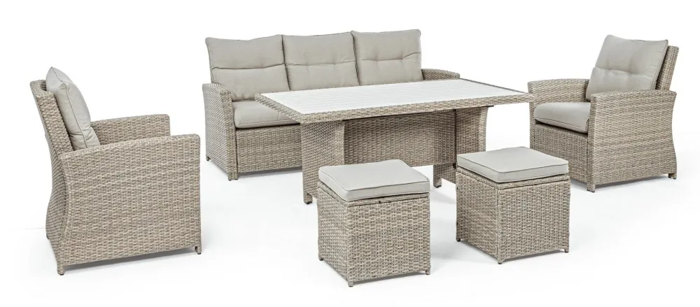 Bizzotto set 6Pz Salotto C/C Ariel Natural Ordinabile Telefonicamente