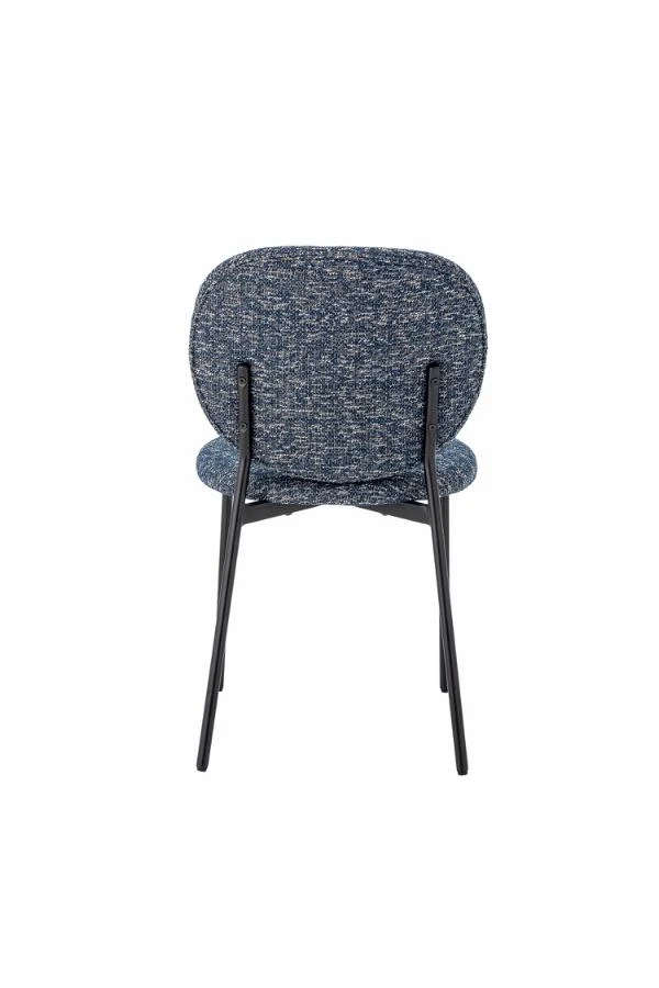 Sedia da pranzo Percey, blu, compensato 100% certificato FSC® BLOOMINVILLE