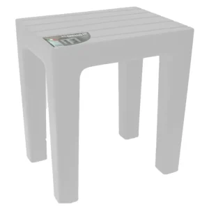 Brand Srl - Sgabello Woody Bianco H41,5Cm - 130101