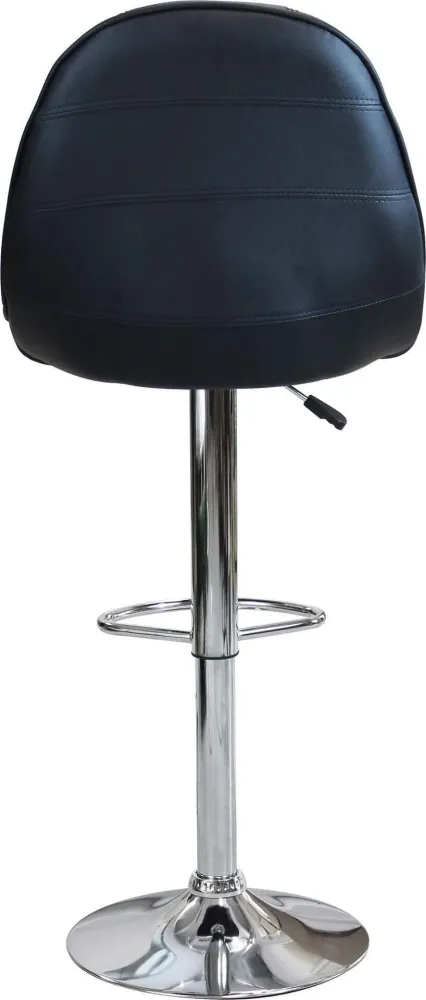 BUFORD - sgabello moderno da bar e sala da pranzo Nero Milani Home