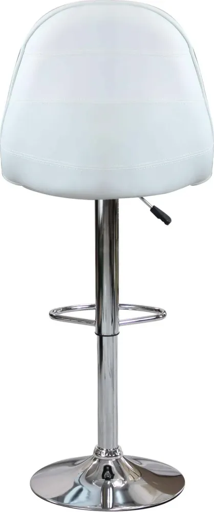 BUFORD - sgabello moderno da bar e sala da pranzo Bianco Milani Home