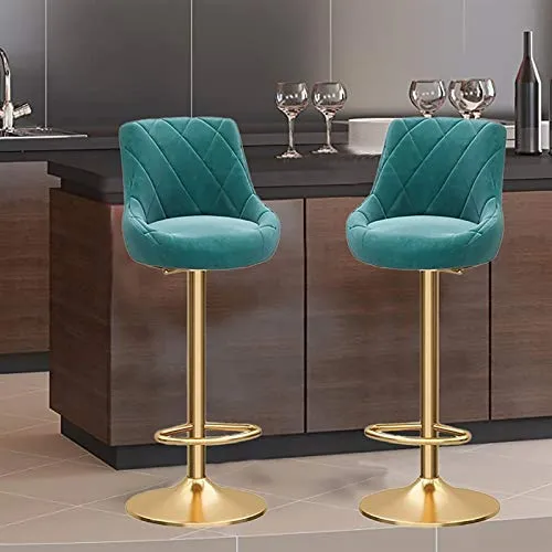 Sgabelli da Bar Sedia Ferro Sgabelli flanella Lounge sedie da cucina contatore Dessert negozio High Bar Sgabello con gambe...