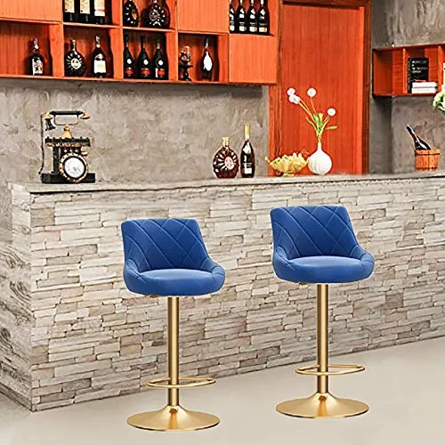 Sgabelli da Bar Sedia Sgabelli da bar Set di 4 contatore da cucina Regolabile Sedie barre regolabili con sedie barre con s...