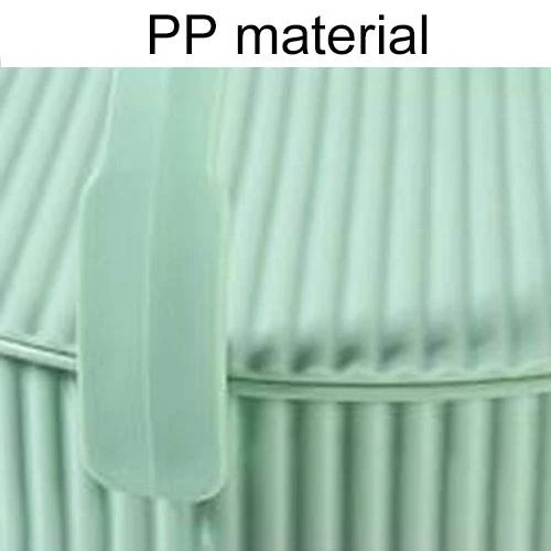 BYPING Sgabello Contenitore, Materiale PP Design della Maniglia Portatile Seatable Portata 100 kg Cambia Sgabello Scarpe,...