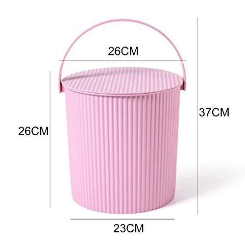 BYPING Sgabello Contenitore, Materiale PP Design della Maniglia Portatile Seatable Portata 100 kg Cambia Sgabello Scarpe,...