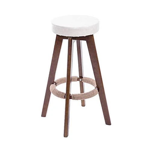 C-J-X STOOL/CHAIR Sedie da Pranzo Multifunzione, Sgabelli da Bar per Interni/Esterni Sgabello da Bar Rotondo Legno per Col...
