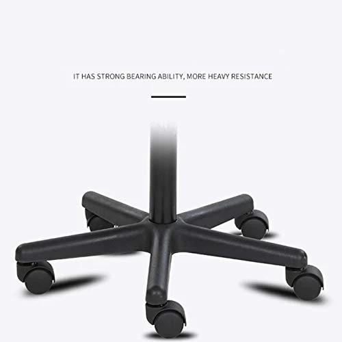 C-J-X STOOL/CHAIR Sgabelli da Laboratorio, Sgabelli da Barbiere Neri Facili da Pulire Sgabelli da Taglio Girevoli per Asce...