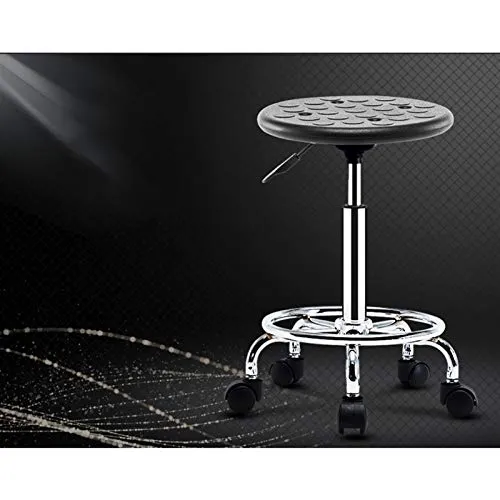C-J-X STOOL/CHAIR Sgabello da Barbiere Spin, Sgabelli da Taglio Traspiranti Facili da Pulire Sgabelli da Bar Multifunzione...