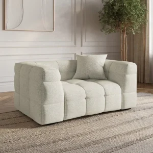 Poltroncina tessuto beige BELLA CABO