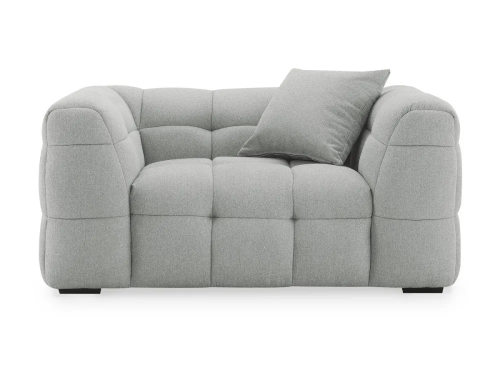 Poltroncina tessuto grigio BELLA CABO