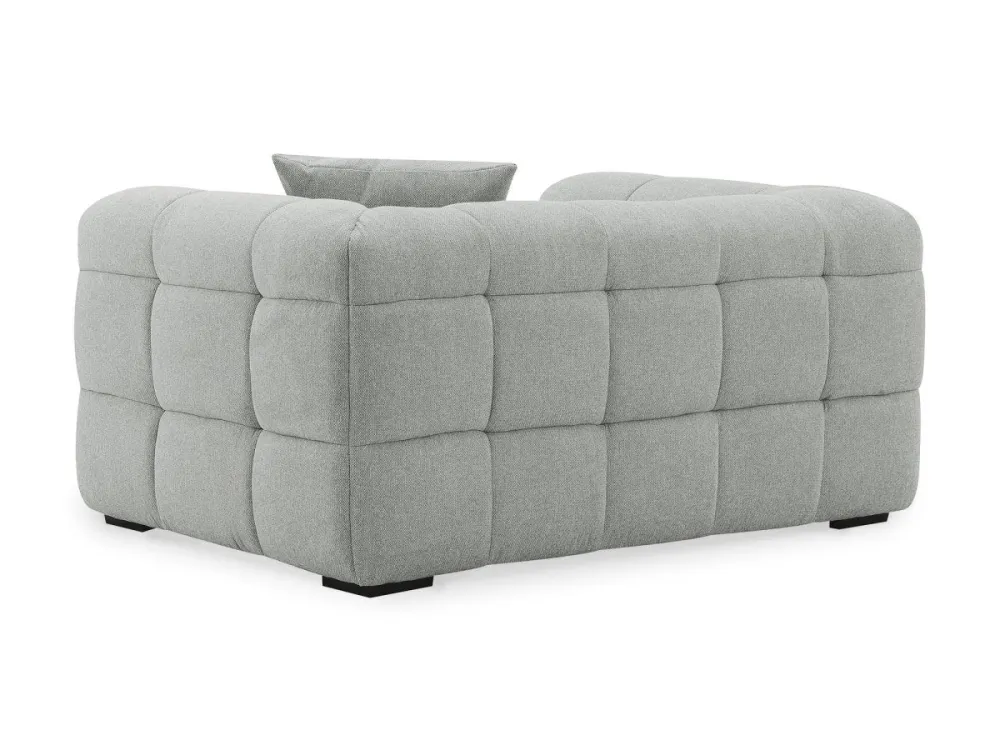 Poltroncina tessuto grigio BELLA CABO